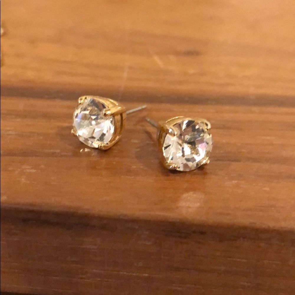 Kate Spade studs with comfort backing